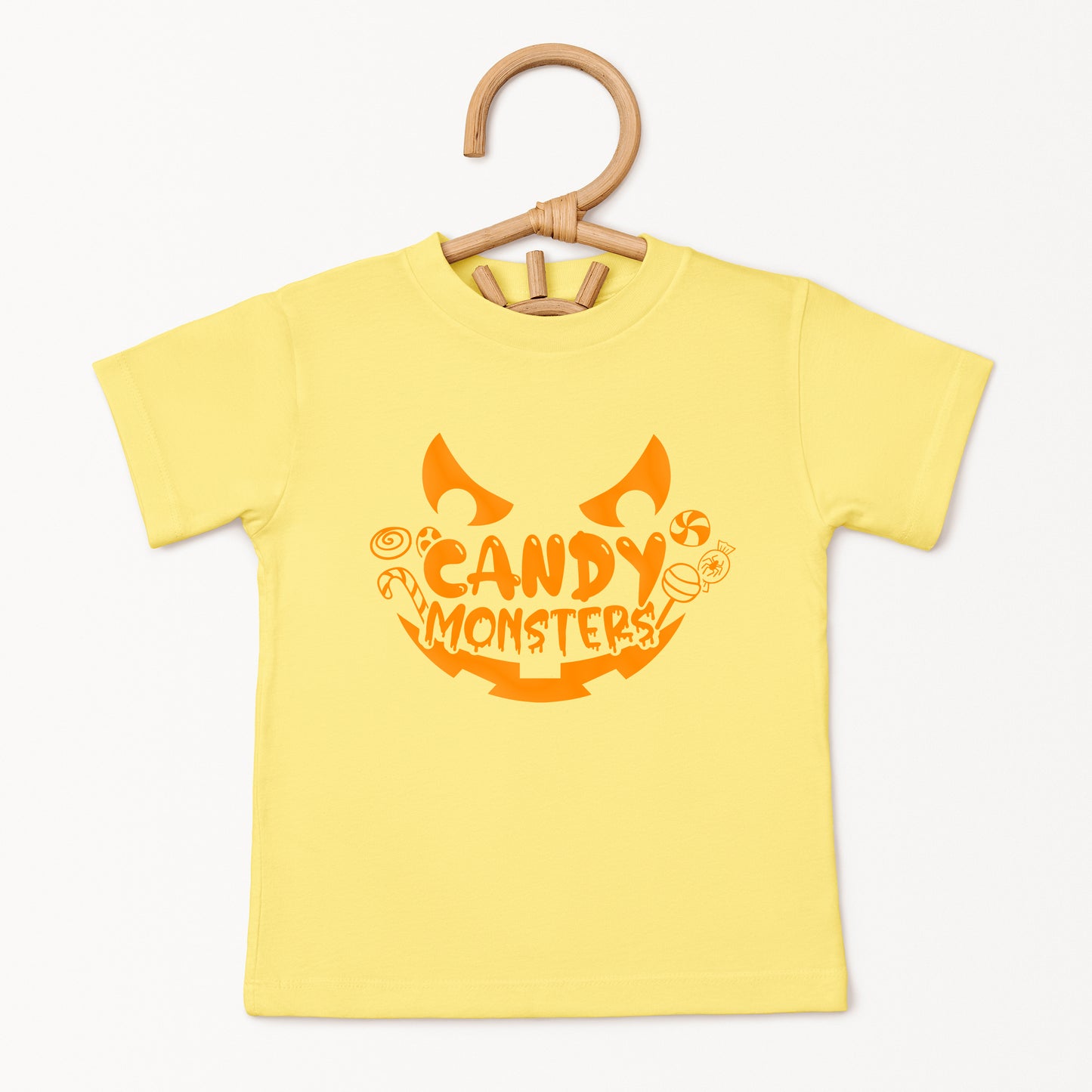 Candy Monster Puff Print | Toddler Graphic Short Sleeve Tee