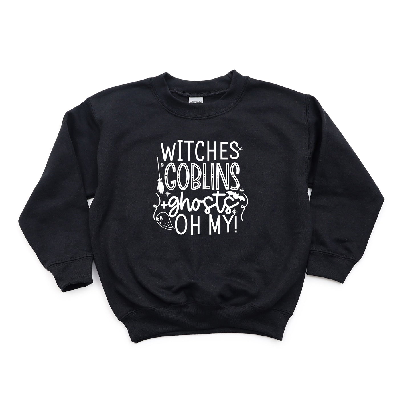 Witches Goblins Ghosts | Youth Sweatshirt