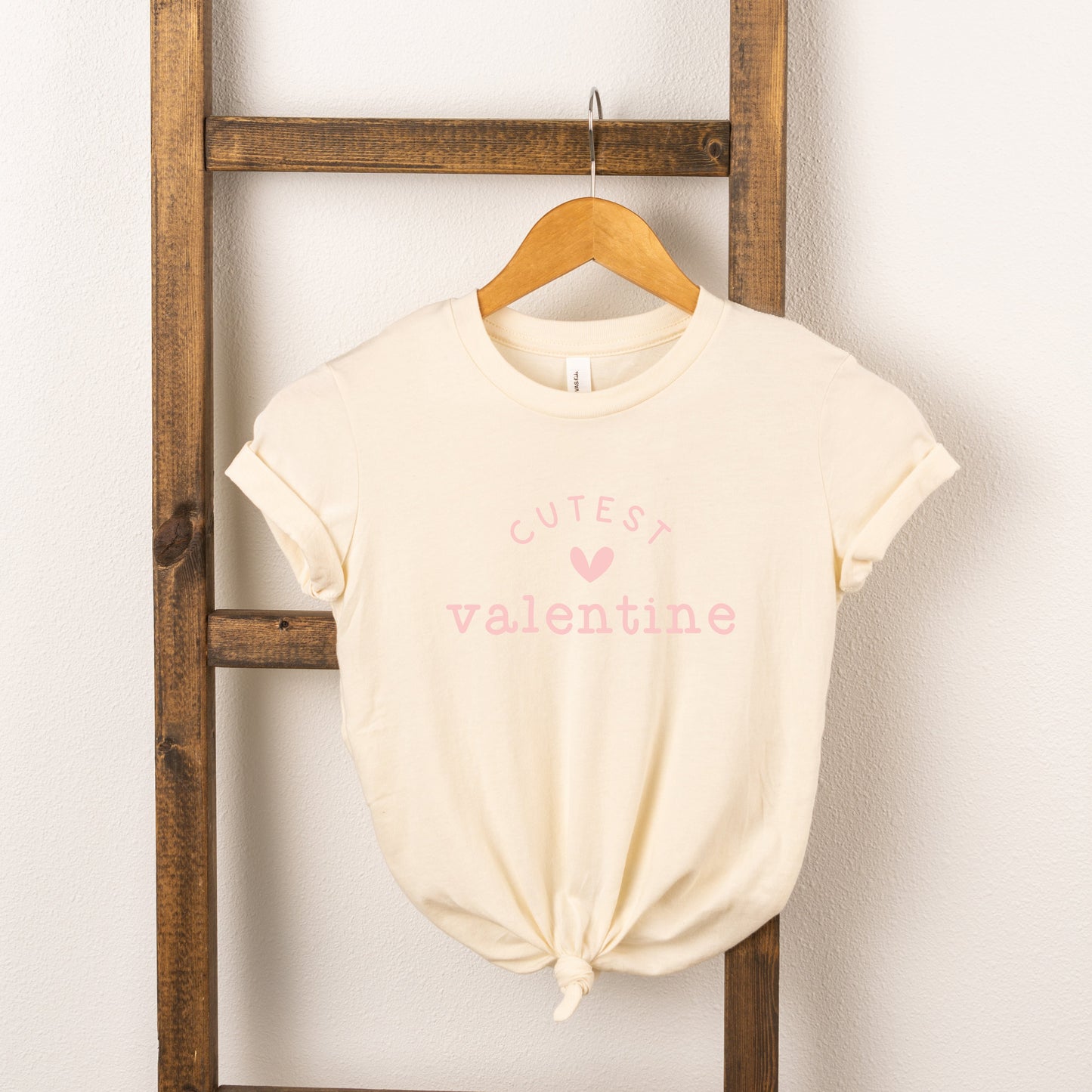 Cutest Valentine | Toddler Short Sleeve Crew Neck