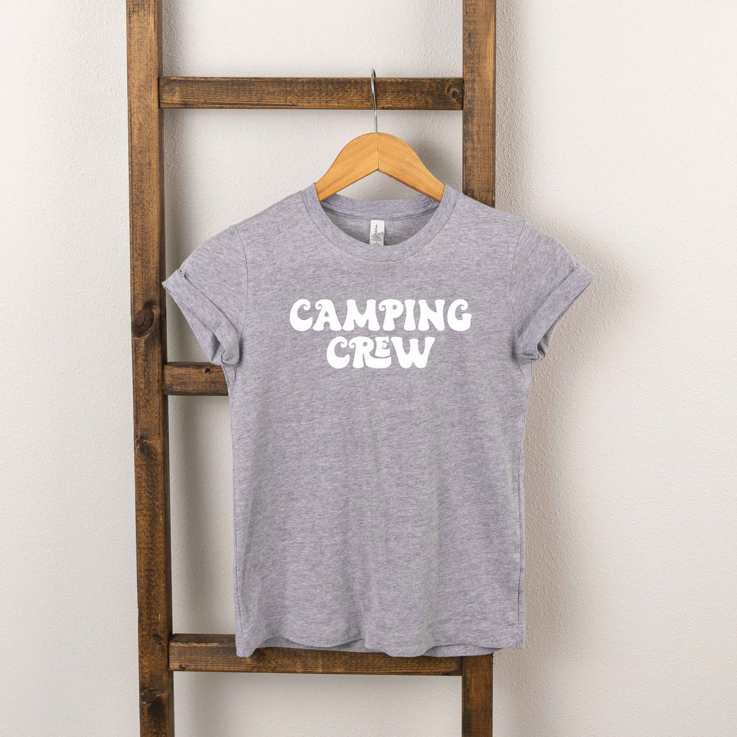 Camping Crew Retro | Toddler Short Sleeve Crew Neck