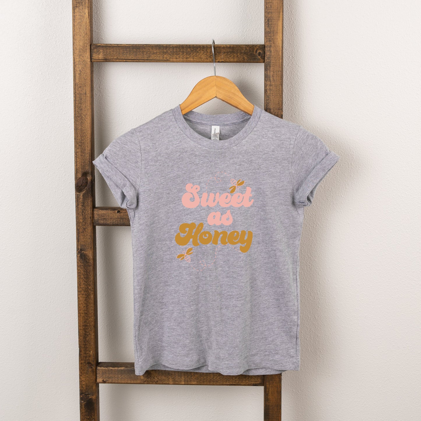 Sweet As Honey | Toddler Short Sleeve Crew Neck