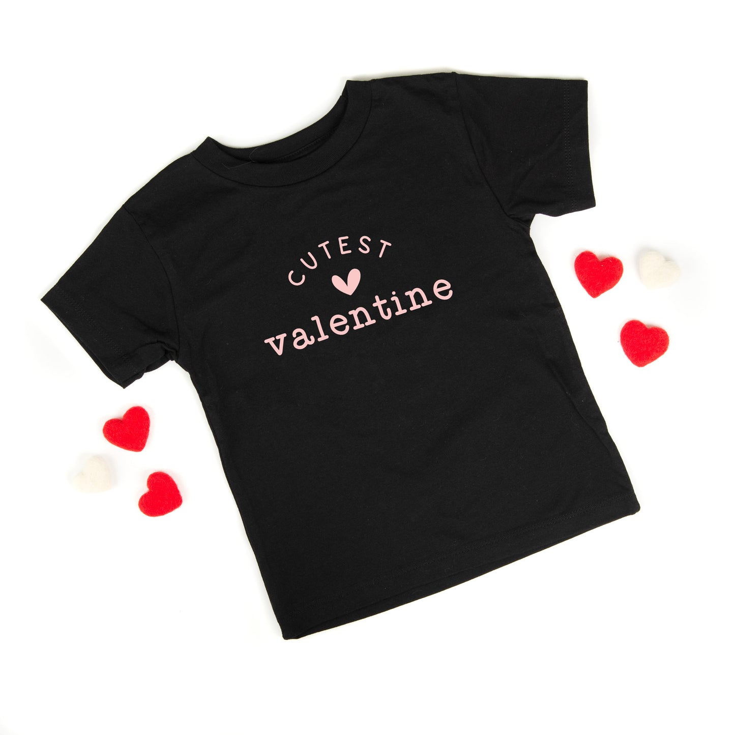 Cutest Valentine | Toddler Short Sleeve Crew Neck