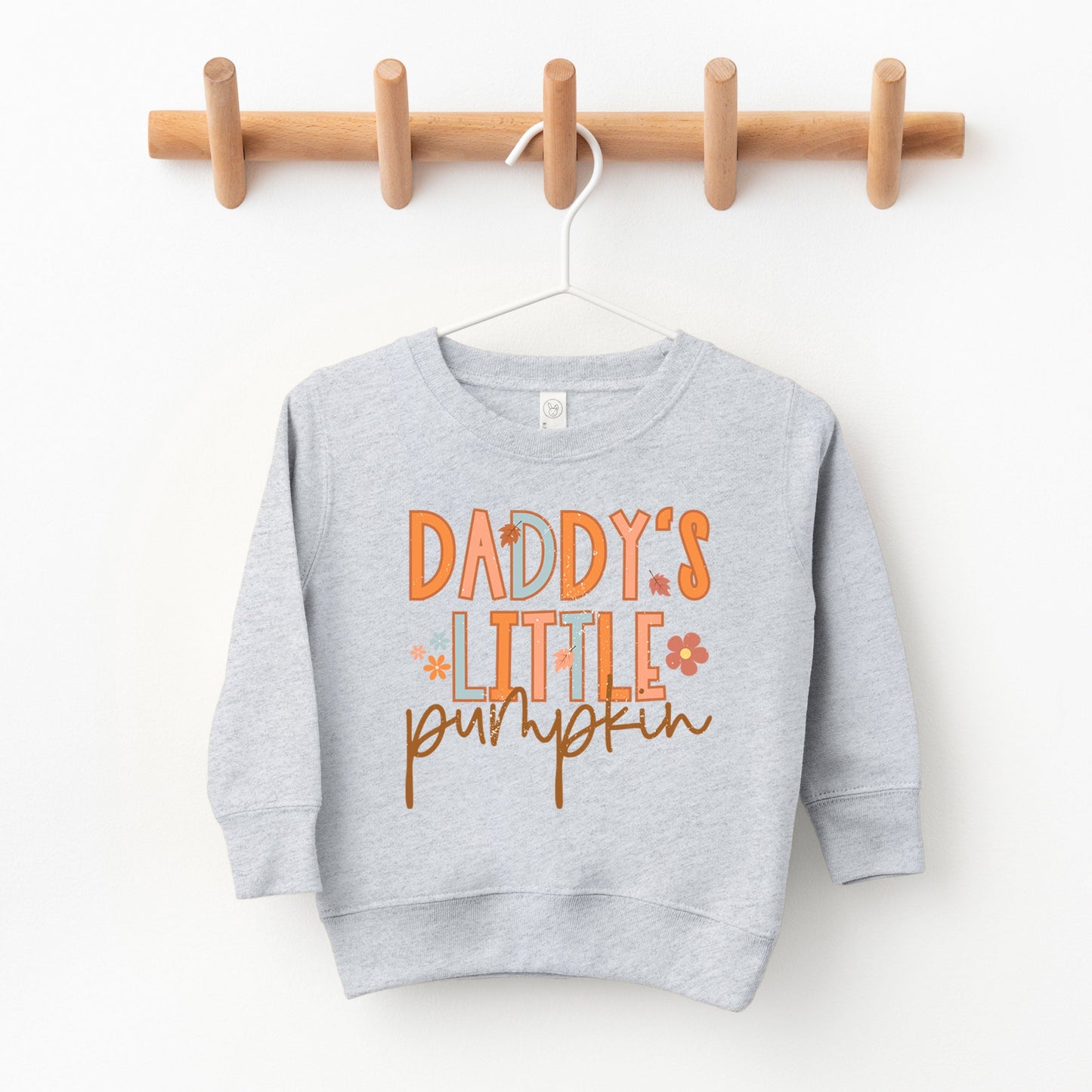 Daddy's Little Pumpkin | Toddler Graphic Sweatshirt