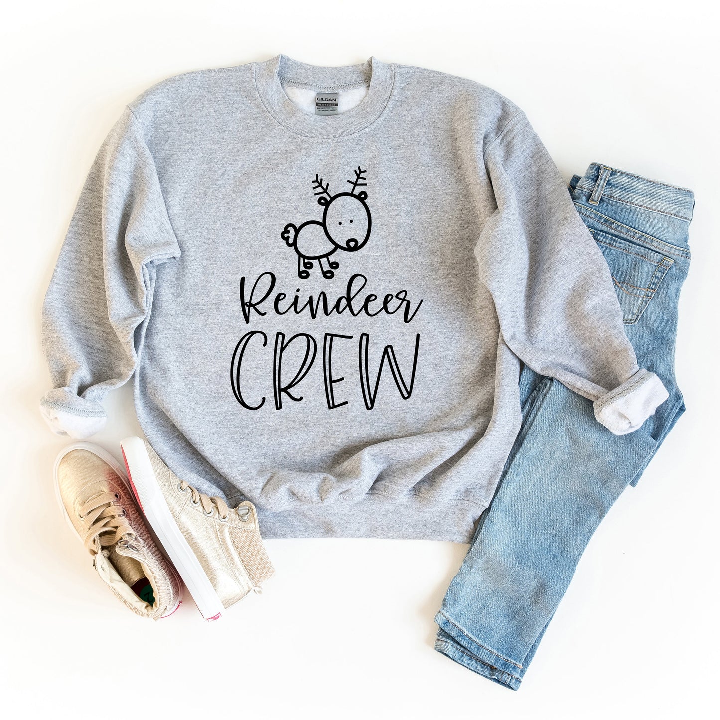 Reindeer Crew | Youth Sweatshirt