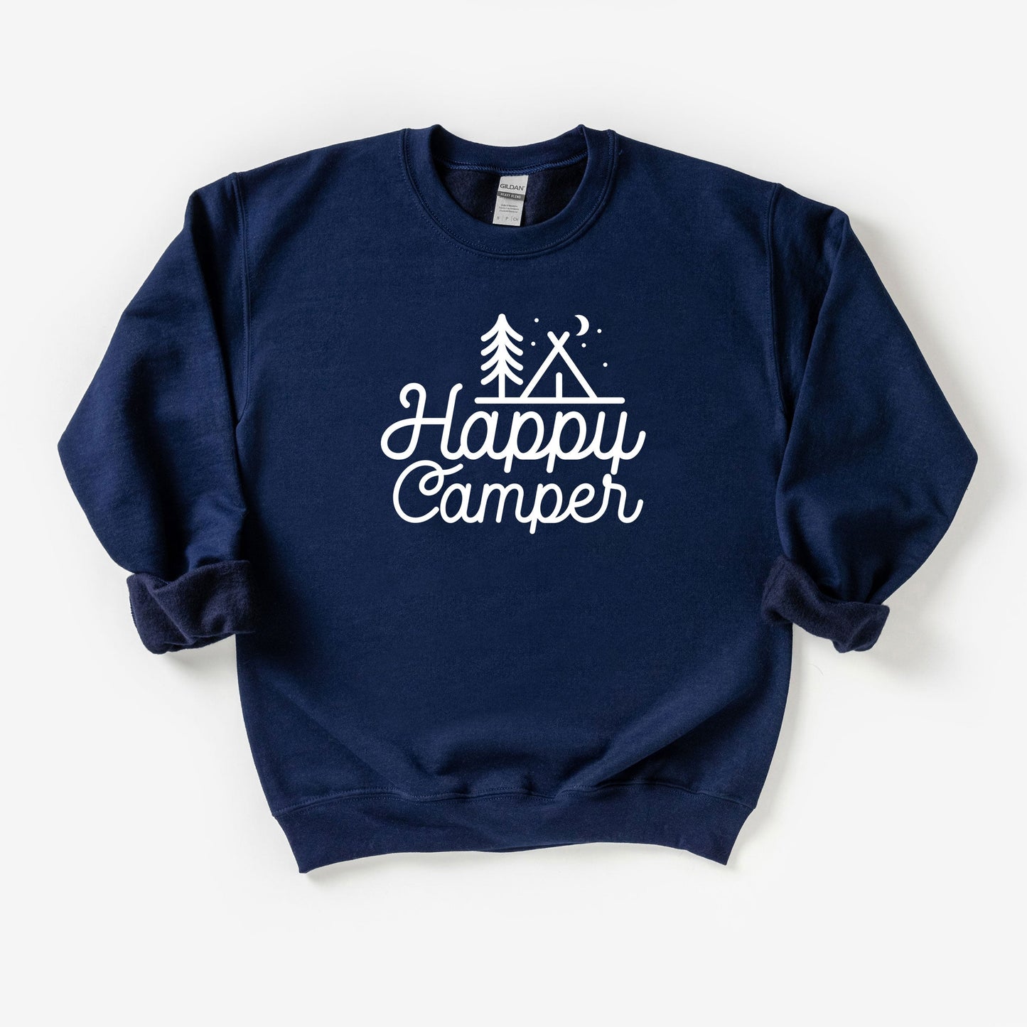 Happy Camper Tent | Youth Sweatshirt