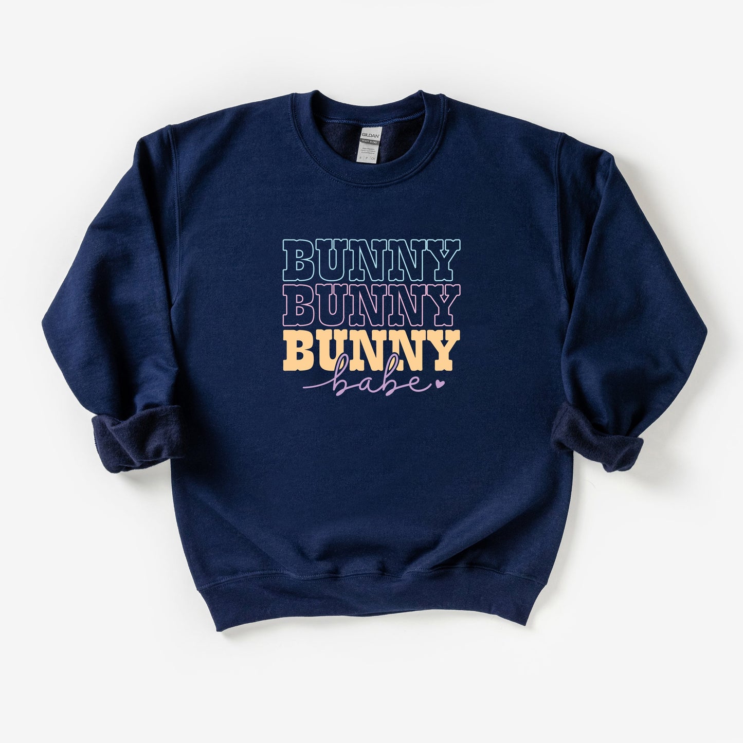 Bunny Babe Cursive | Youth Sweatshirt