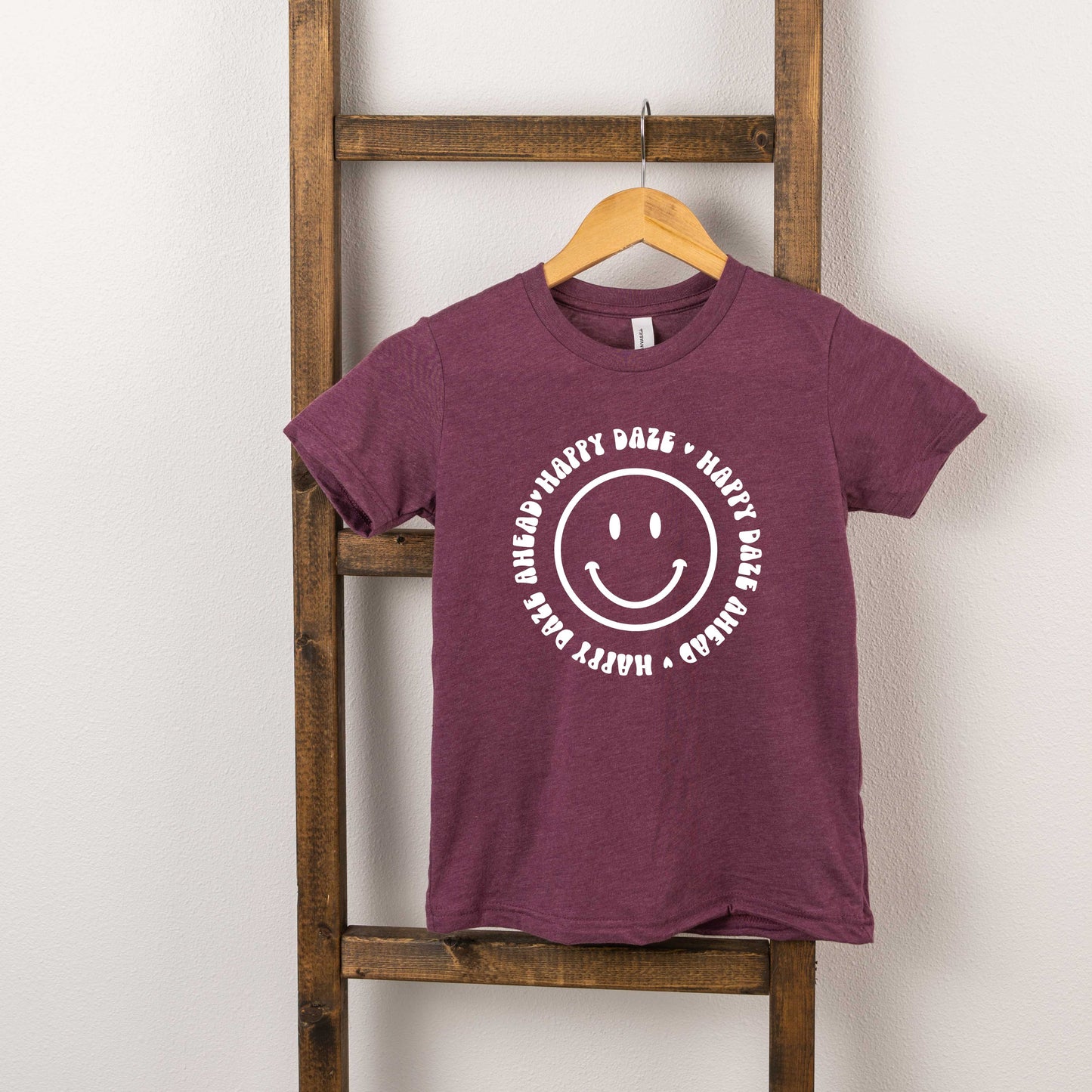 Happy Daze Ahead | Toddler Short Sleeve Crew Neck