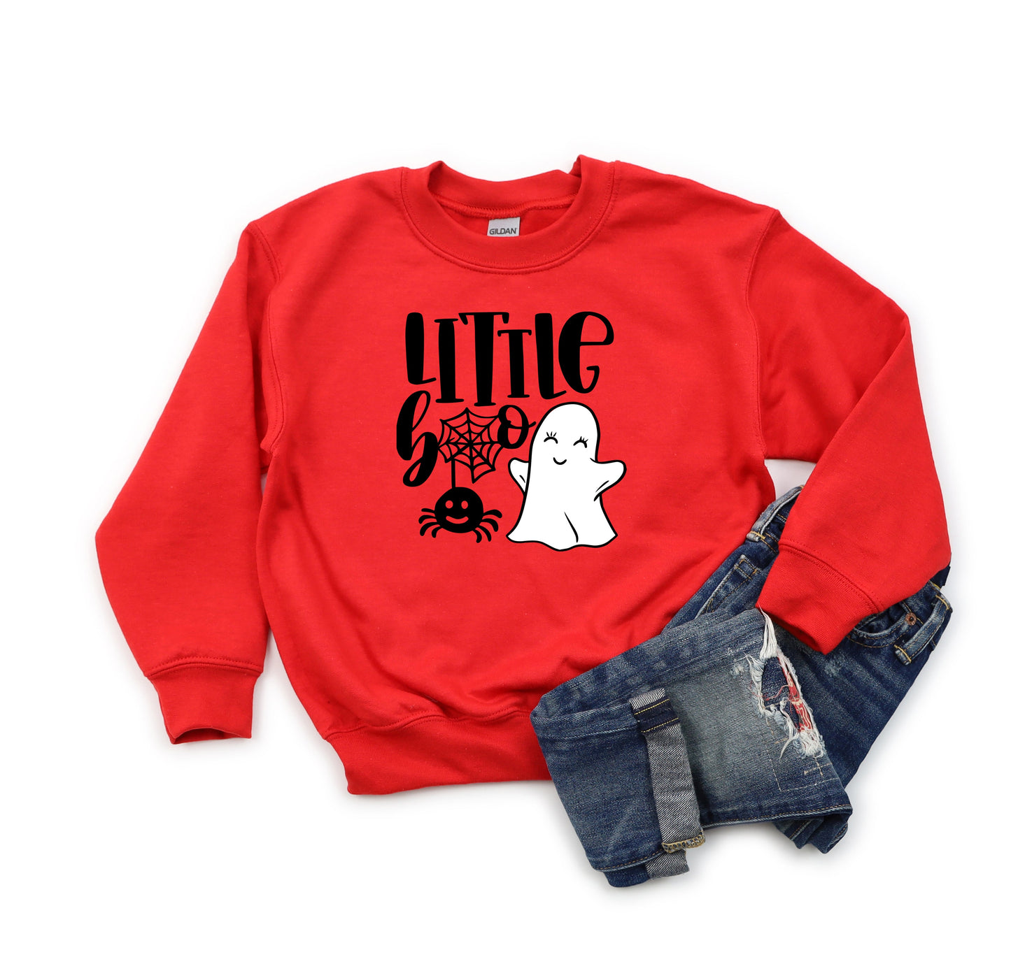 Little Boo Ghost | Youth Sweatshirt