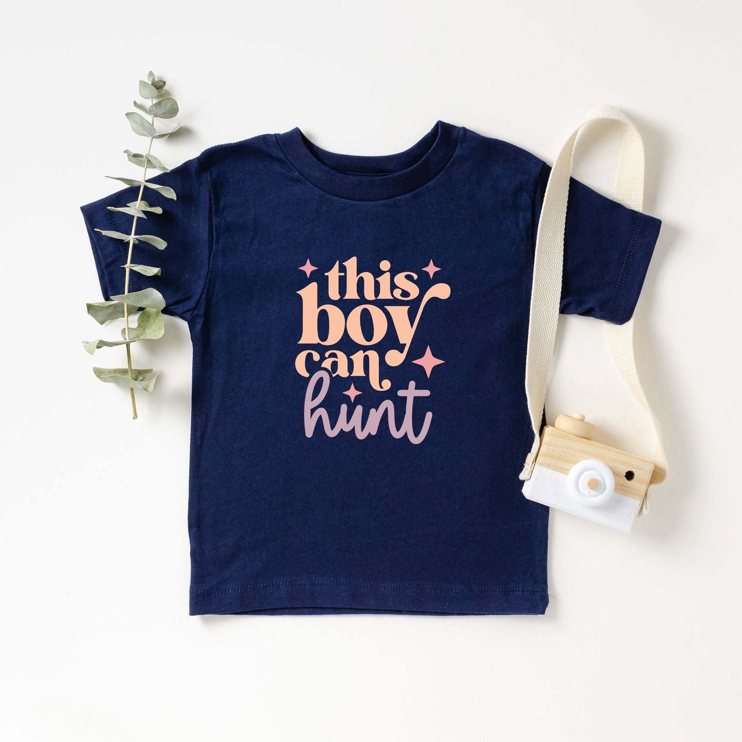This Boy Can Hunt | Toddler Graphic Short Sleeve Tee