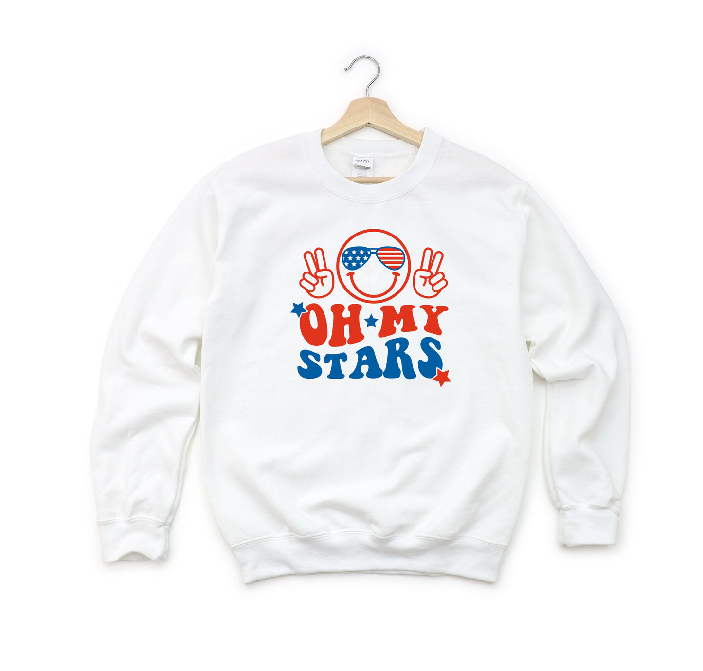 Oh My Stars Smiley Face | Youth Sweatshirt
