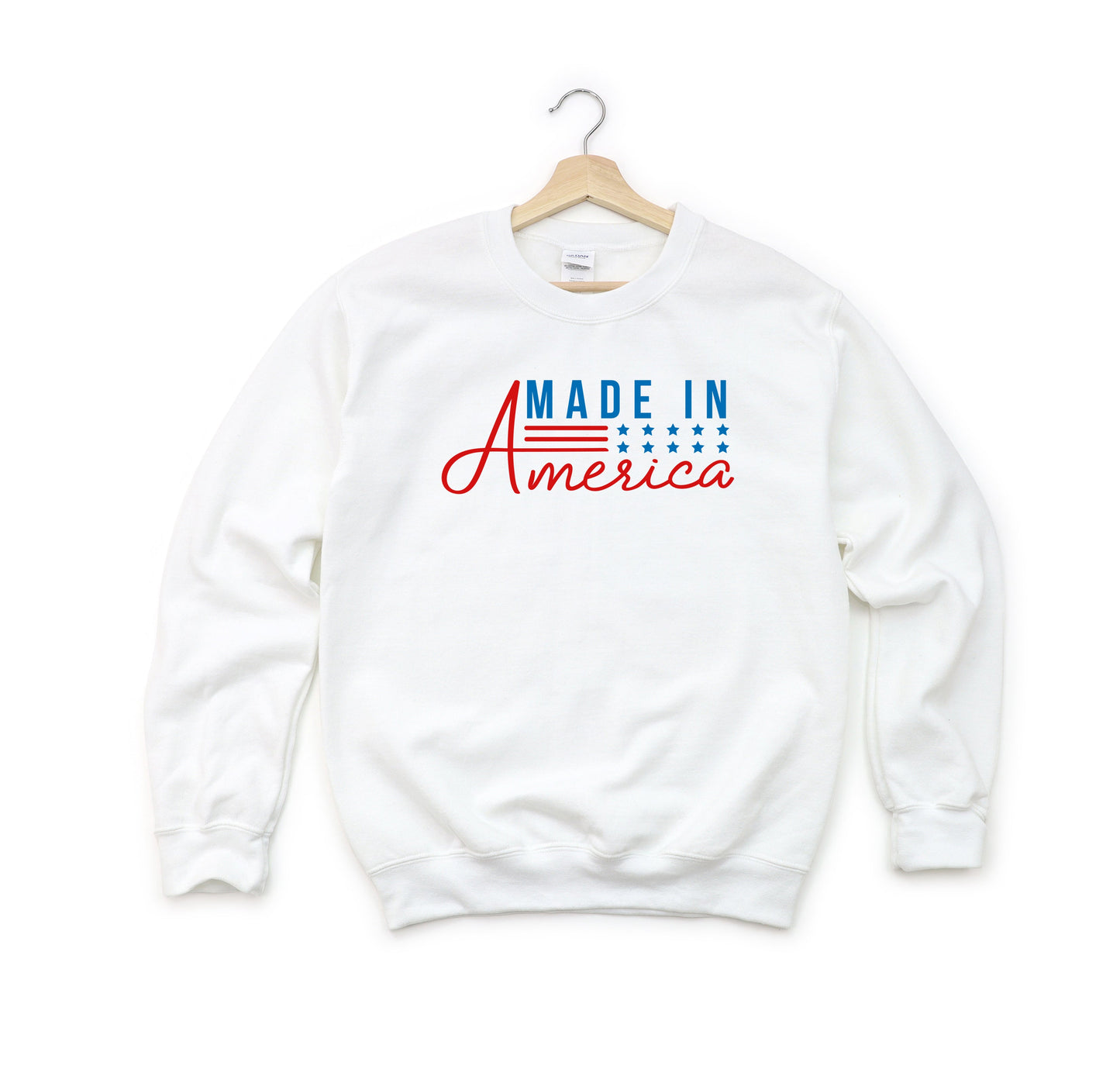 Made In America Stars And Stripes | Youth Sweatshirt