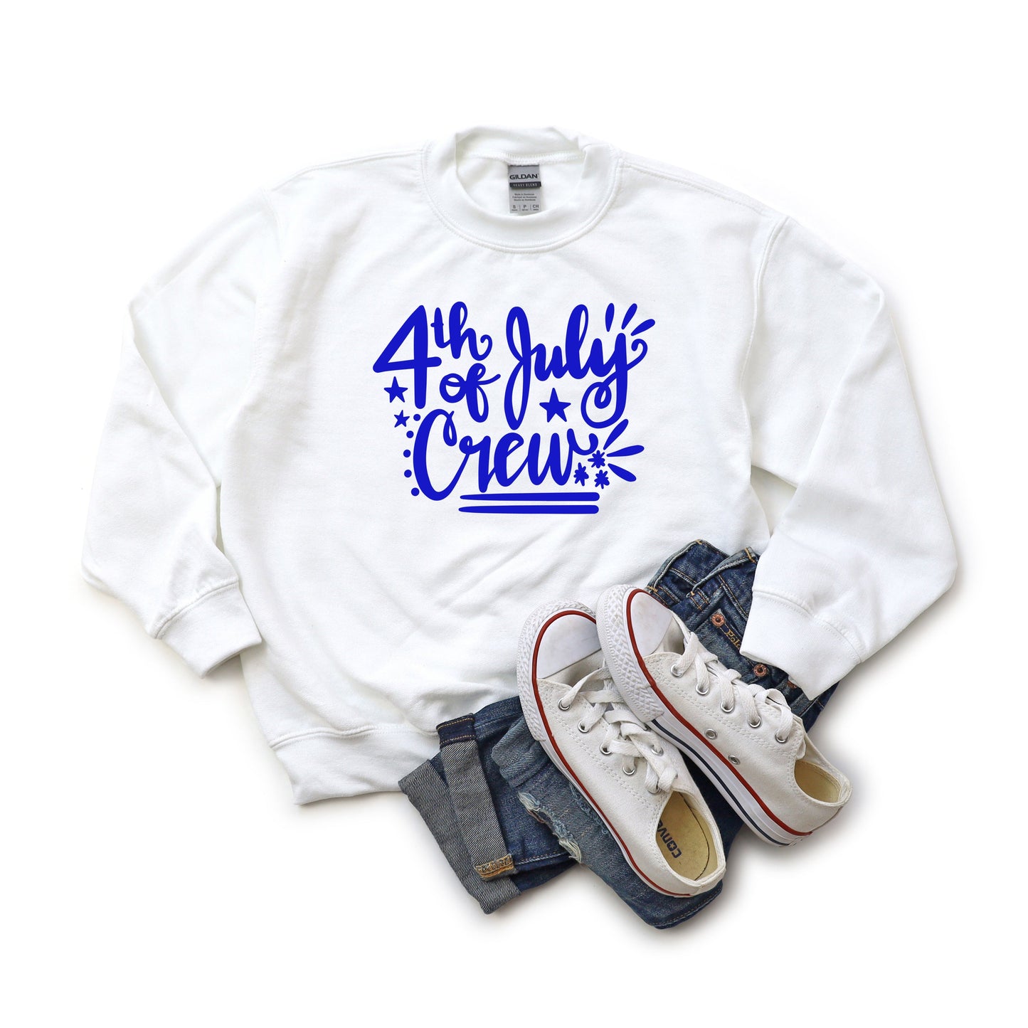 4th Of July Crew | Youth Sweatshirt