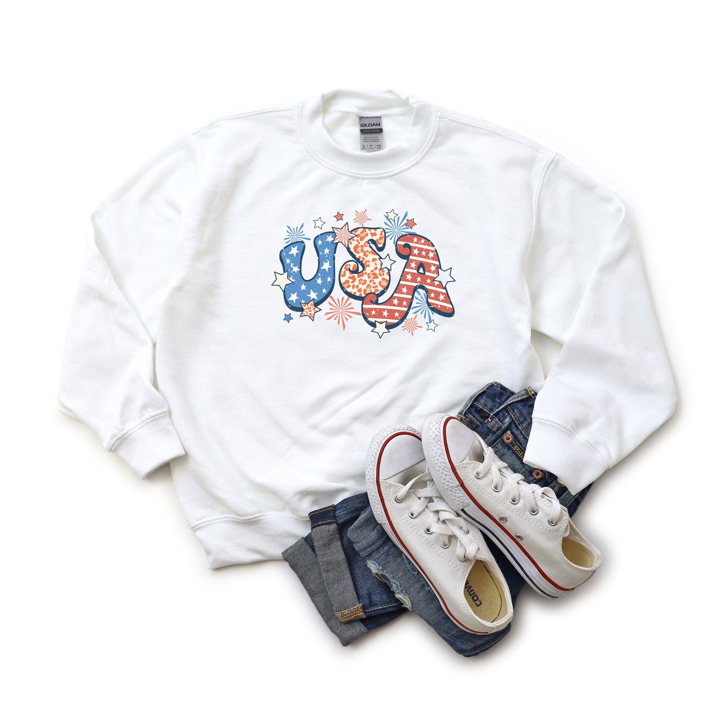 Retro USA | Youth Sweatshirt