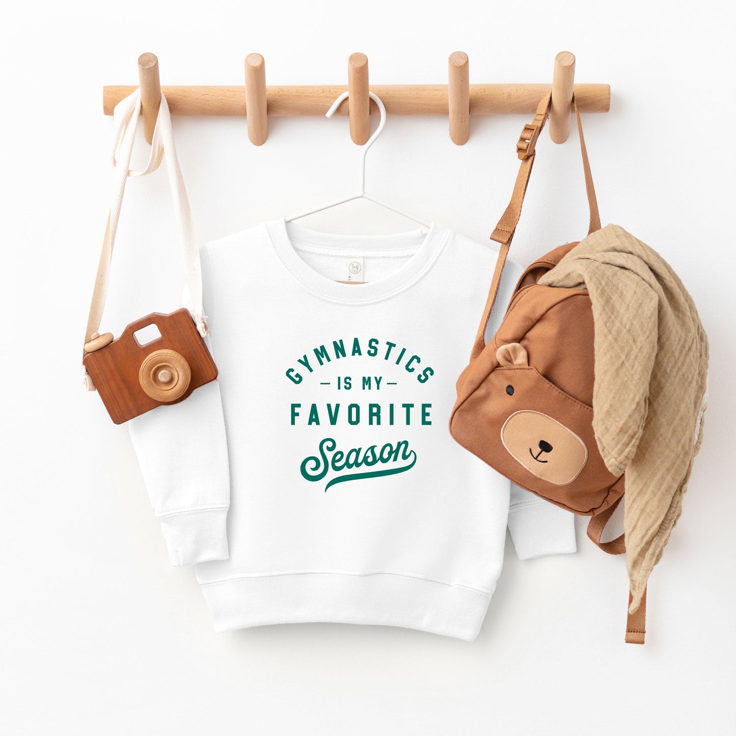 Gymnastics Is My Favorite Season | Toddler Sweatshirt