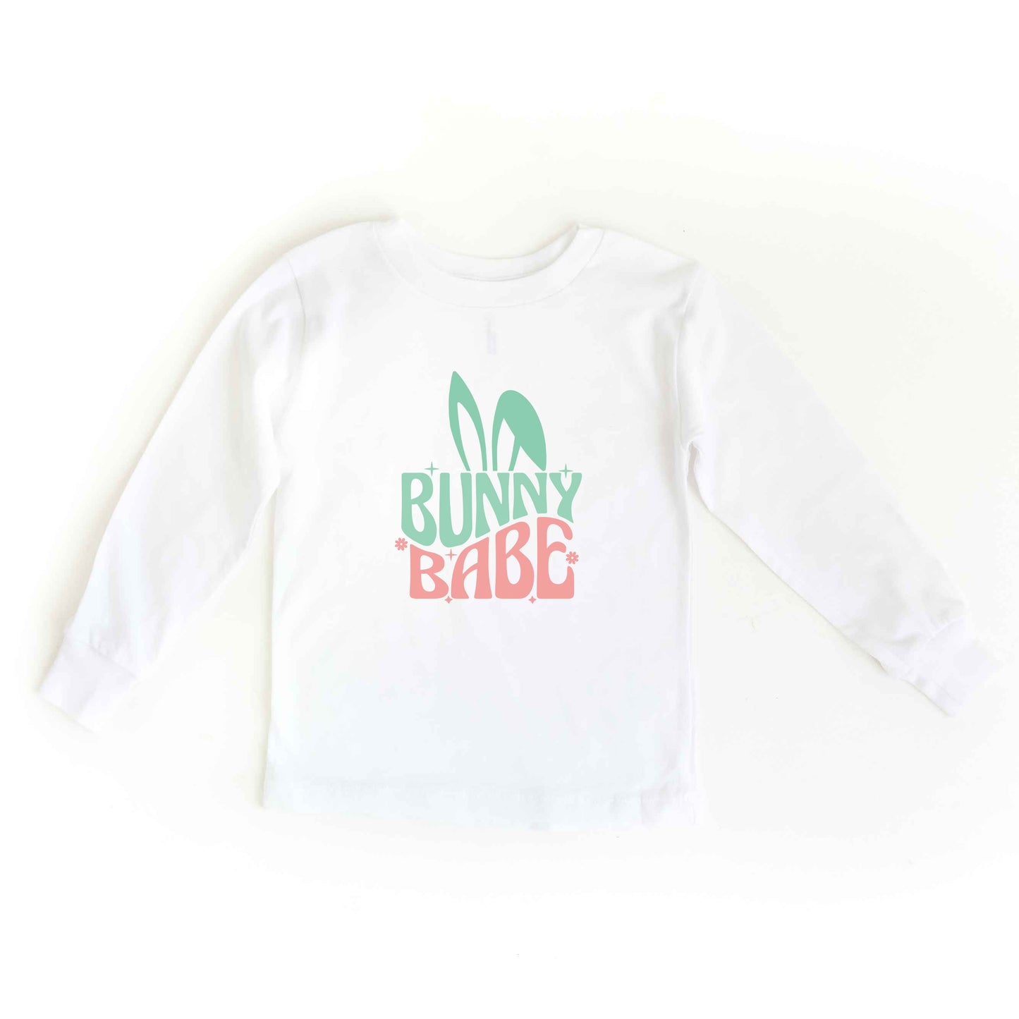 Bunny Babe With Ears | Toddler Long Sleeve Tee