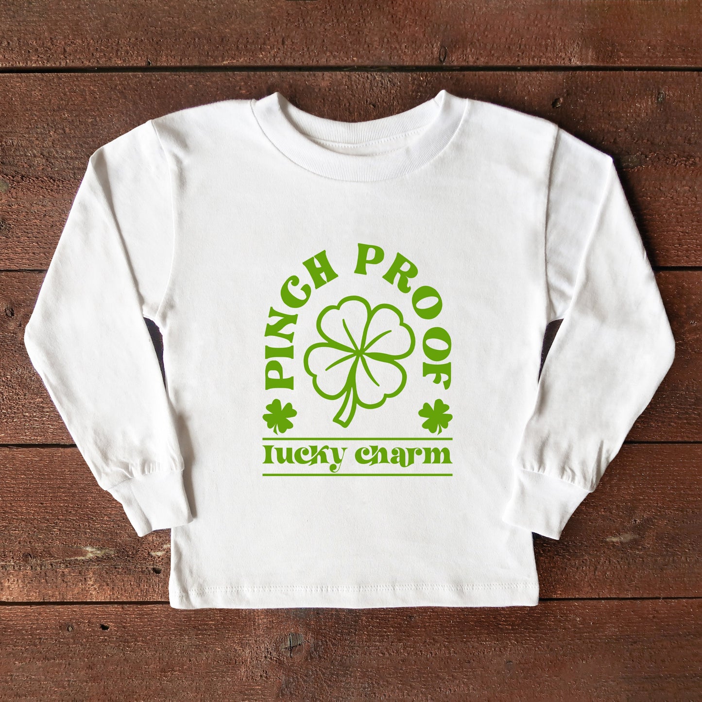 Pinch Proof Lucky Charm | Toddler Long Sleeve Tee