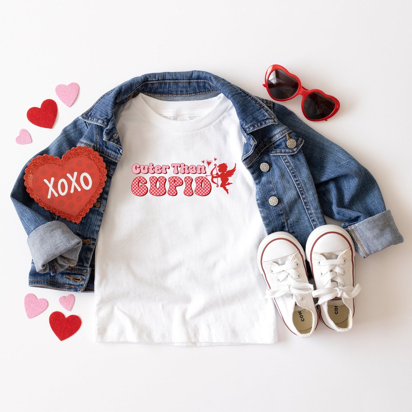 Cuter Than Cupid | Toddler Short Sleeve Crew Neck