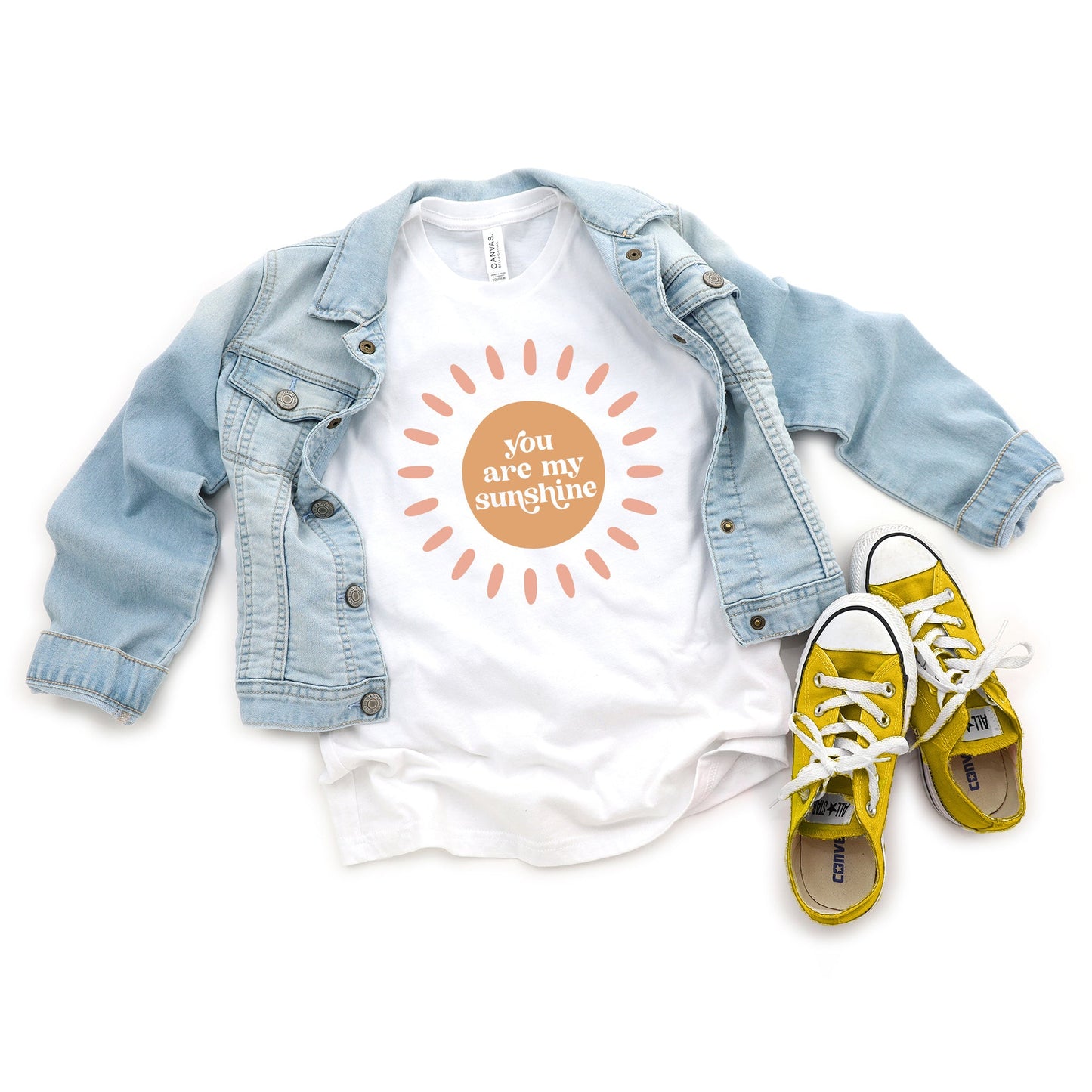 You Are My Sunshine Kids | Youth Short Sleeve Crew Neck