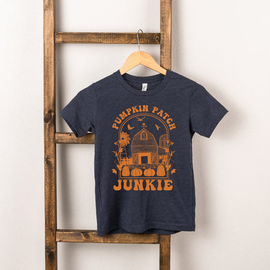 Pumpkin Patch Junkie | Toddler Graphic Short Sleeve Tee