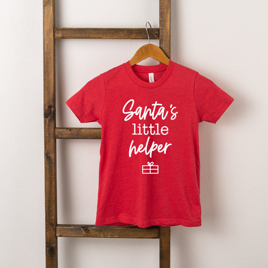 Santa's Little Helper | Toddler Graphic Short Sleeve Tee