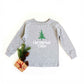 Christmas Cutie Tree Glitter | Toddler Graphic Long Sleeve Tee