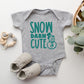 Snow Darn Cute | Baby Graphic Short Sleeve Onesie