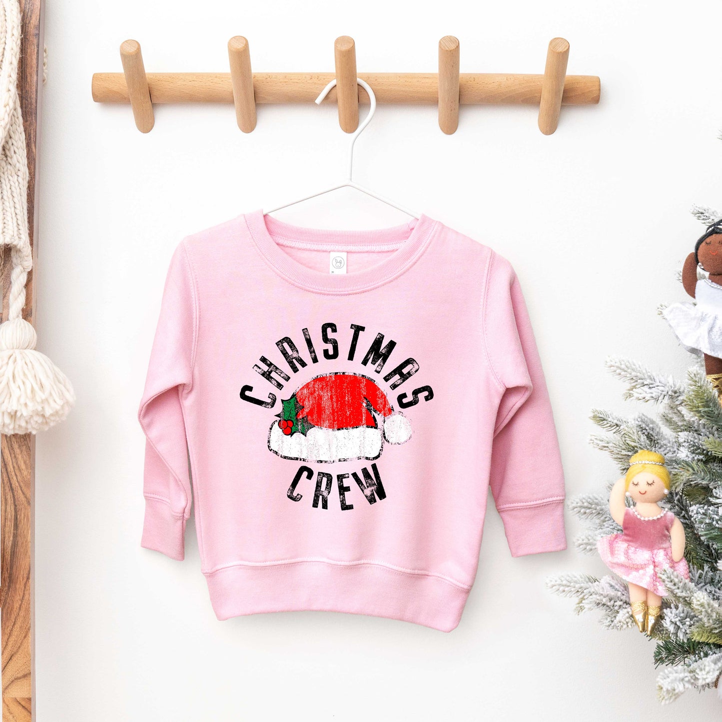 Christmas Crew Hat | Toddler Sweatshirt