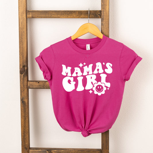 Mama's Girl Flower | Youth Short Sleeve Crew Neck