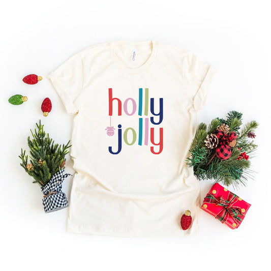 Holly Jolly | Toddler Graphic Short Sleeve Tee