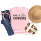 Mama's Little Cowgirl | Toddler Short Sleeve Crew Neck