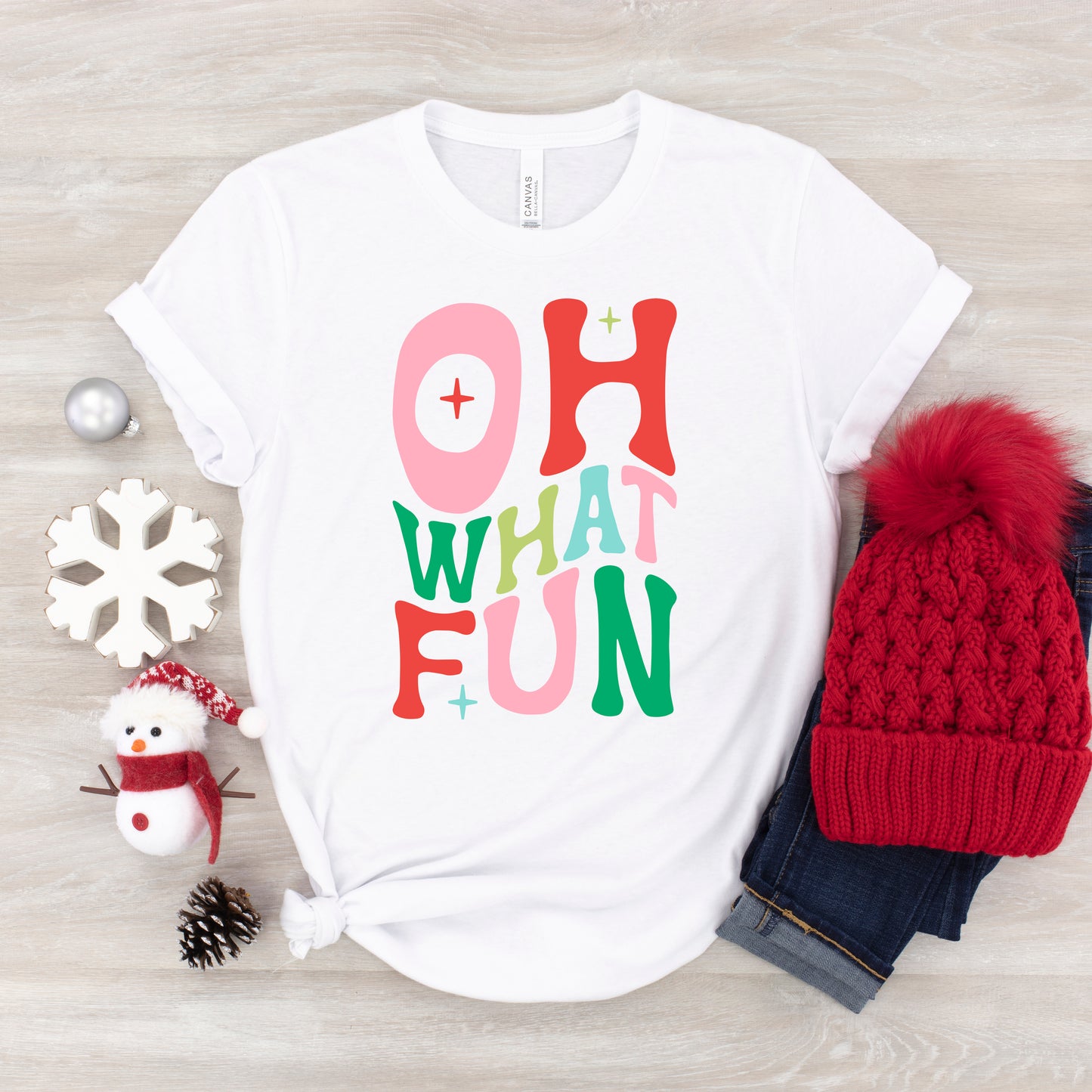 Oh What Fun | Youth Short Sleeve Graphic Tee