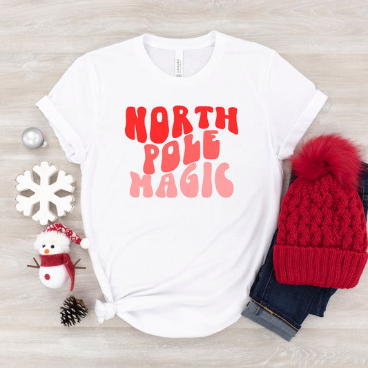 North Pole Magic | Youth Graphic Short Sleeve Tee