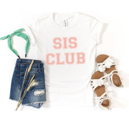 Sis Club | Youth Short Sleeve Crew Neck