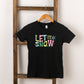 Let It Snow Colorful | Toddler Short Sleeve Graphic Tee