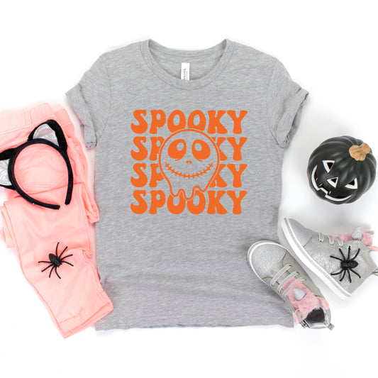 Spooky Smiley Jack | Toddler Graphic Short Sleeve Tee