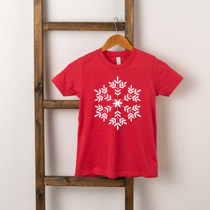 Giant Snowflake | Toddler Graphic Short Sleeve Tee
