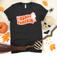 Howdy Pumpkin Ghost | Youth Short Sleeve Crew Neck