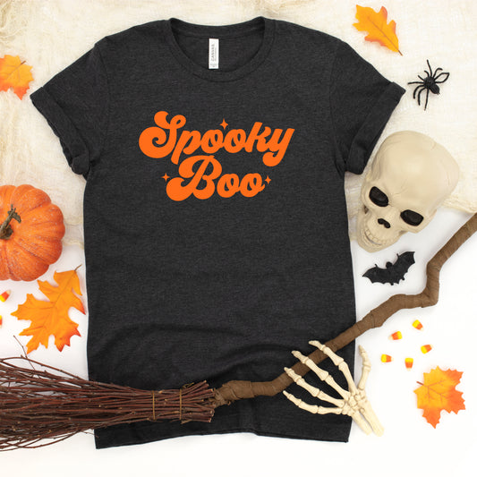 Spooky Boo Stars | Youth Graphic Short Sleeve Tee