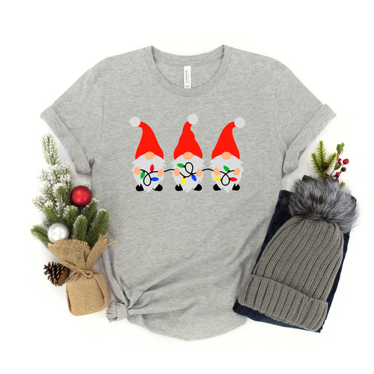 Gnome Lights | Youth Short Sleeve Crew Neck