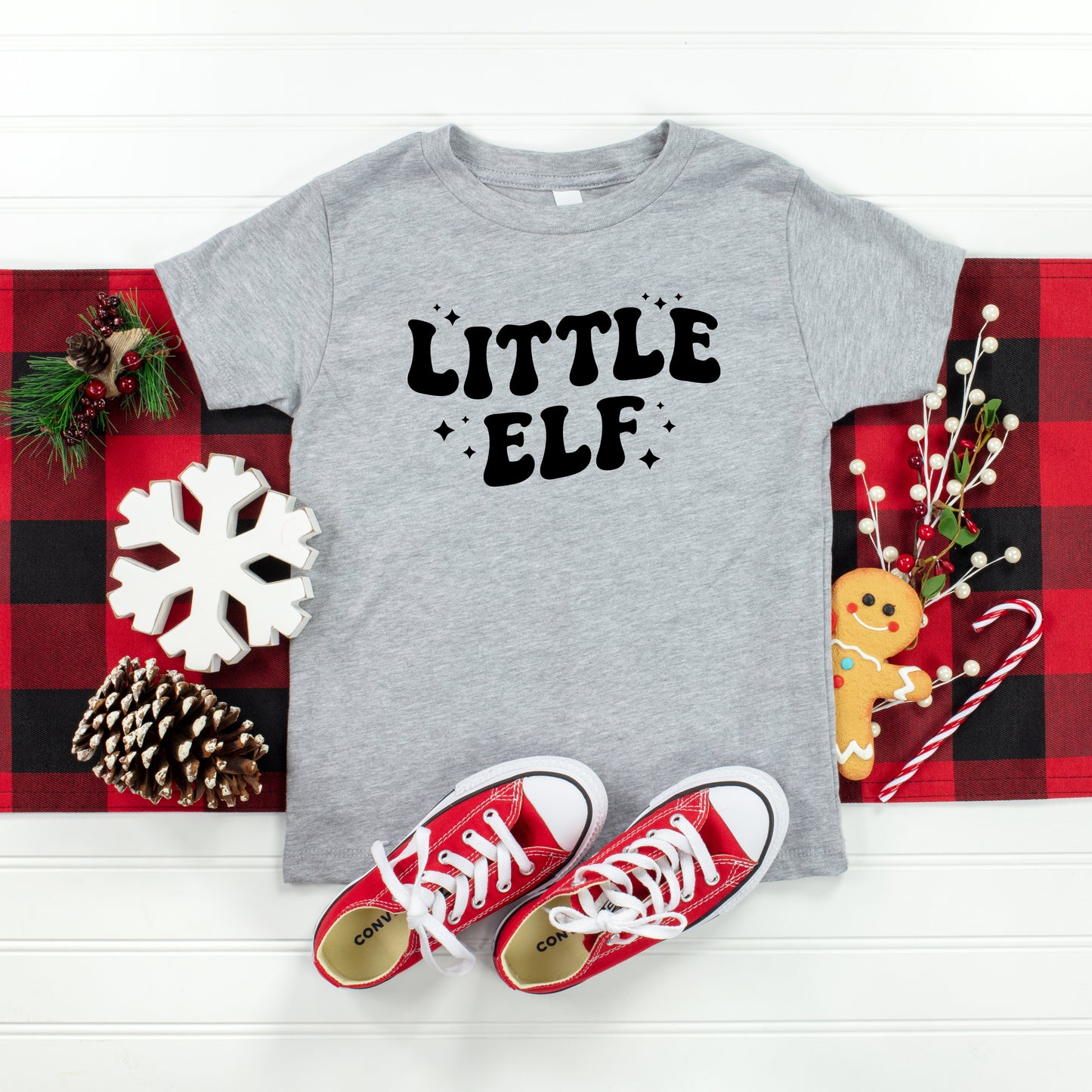 Little Elf | Toddler Graphic Short Sleeve Tee