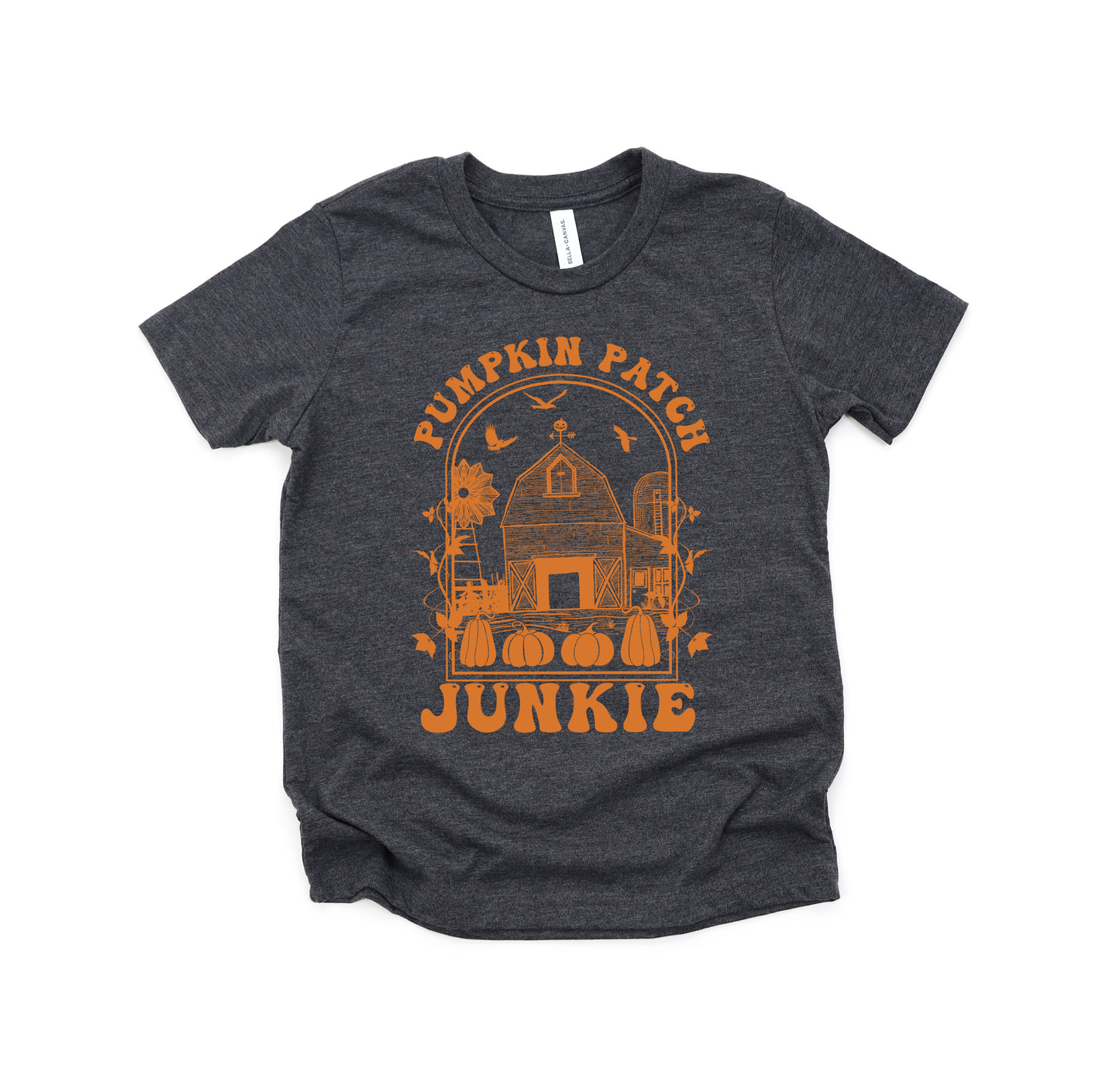 Pumpkin Patch Junkie | Toddler Graphic Short Sleeve Tee