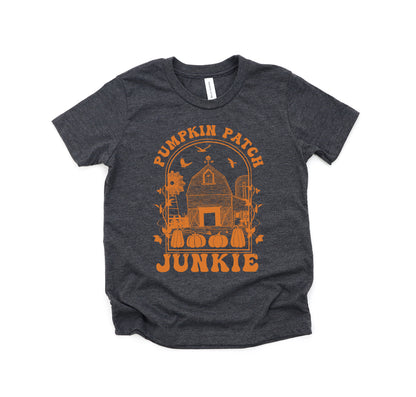 Pumpkin Patch Junkie | Toddler Graphic Short Sleeve Tee