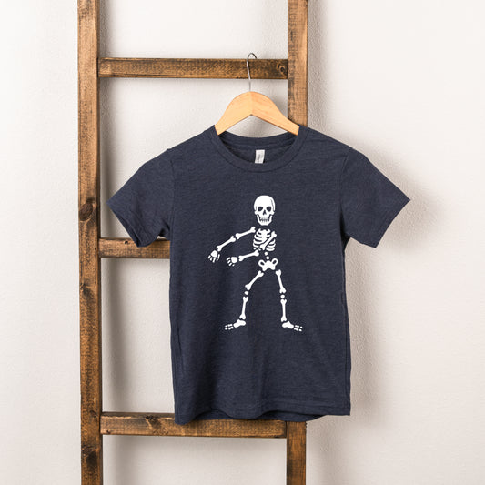 Flossing Skeleton | Toddler Graphic Short Sleeve Tee