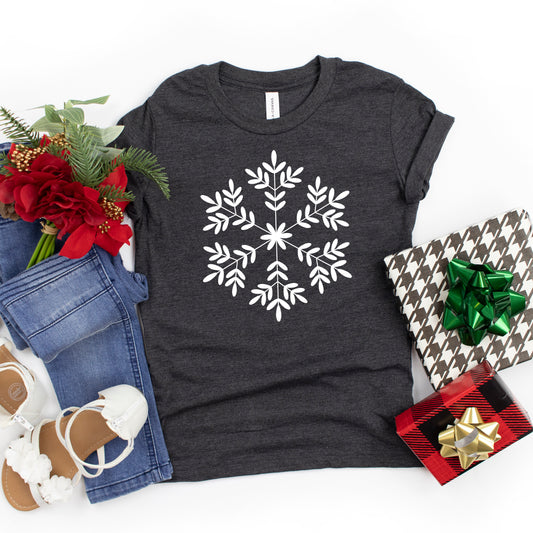 Giant Snowflake | Youth Graphic Short Sleeve Tee