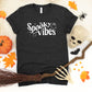 Spooky Vibes Ghost | Youth Graphic Short Sleeve Tee