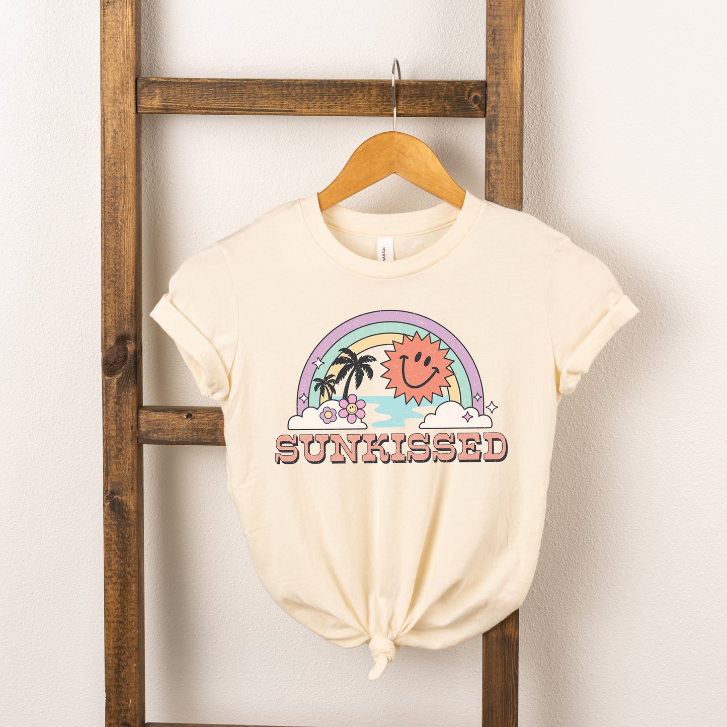 Sunkissed Rainbow | Toddler Short Sleeve Crew Neck