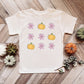 Pumpkin And Flowers | Youth Graphic Short Sleeve Tee