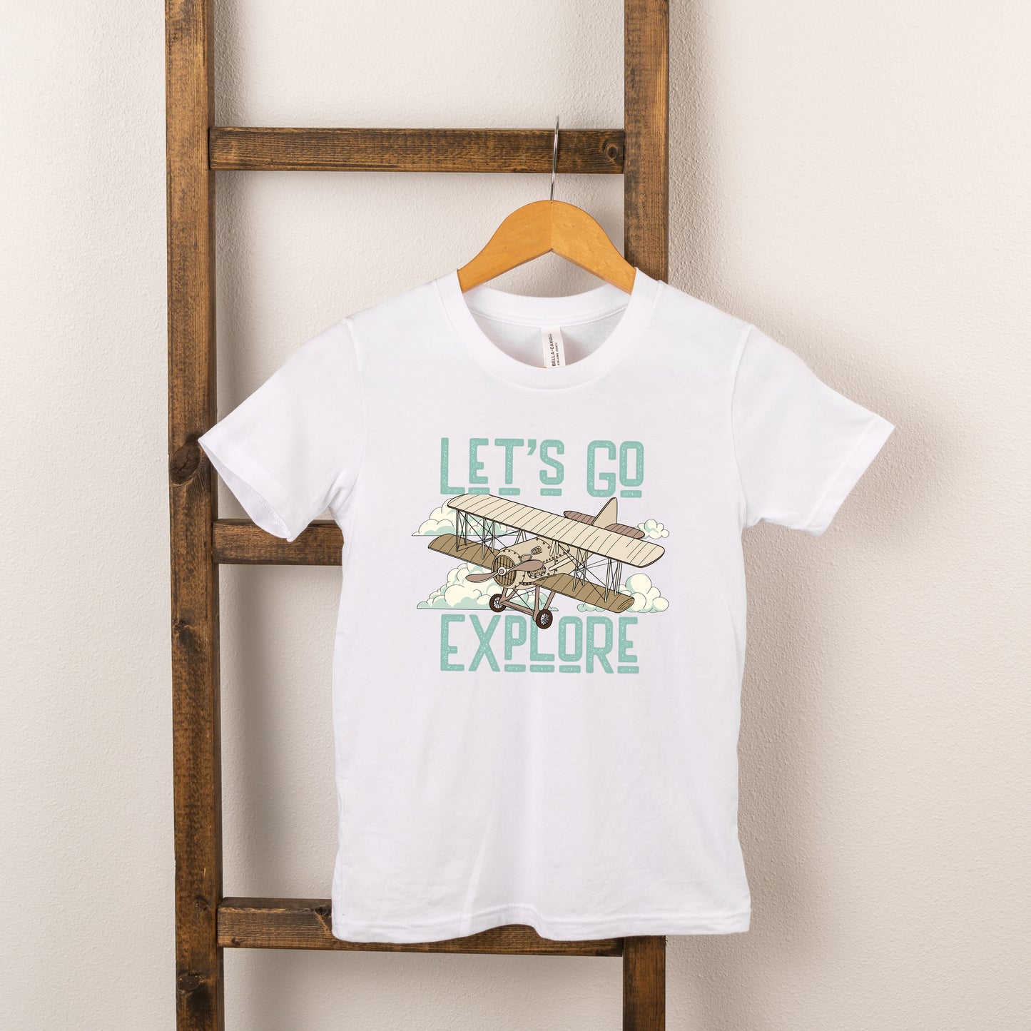 Let's Go Explore | Youth Short Sleeve Crew Neck