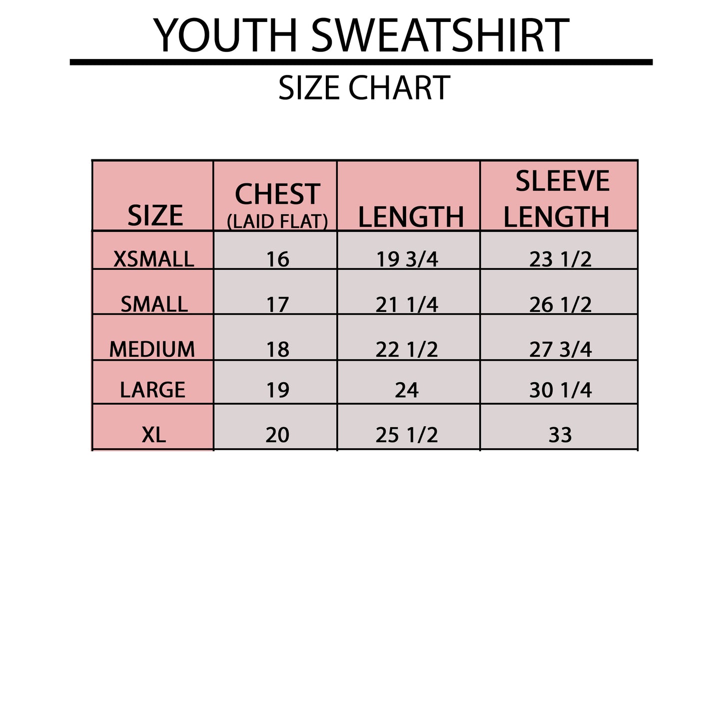 Bright Bold | Youth Graphic Sweatshirt