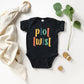 Plot Twist Colorful | Baby Graphic Short Sleeve Onesie